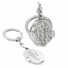 Индивидуальный свадебный подарок, коробка и сувенир для гостей индивидуальный брелок для свадьбы с коробкой, сувениры на день рождения 50 шт