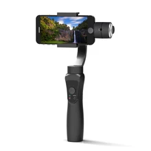 Latest Easy 3-Axis Handheld Gimbal Transportable Stabilizer for iPhone X 8 Xiaomi Samsung S8 Good telephone Gopro Motion Digicam