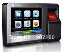 TCP/IP Touch Screen Biometric Fingerprint Access Control & Time Attendance 600T