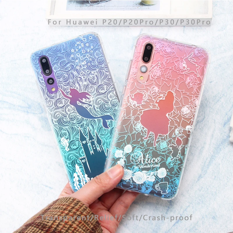 Чехол для Huawei P20 P30 Pro Mate 20 мягкий силиконовый чехол P30Lite Mate20pro милый |
