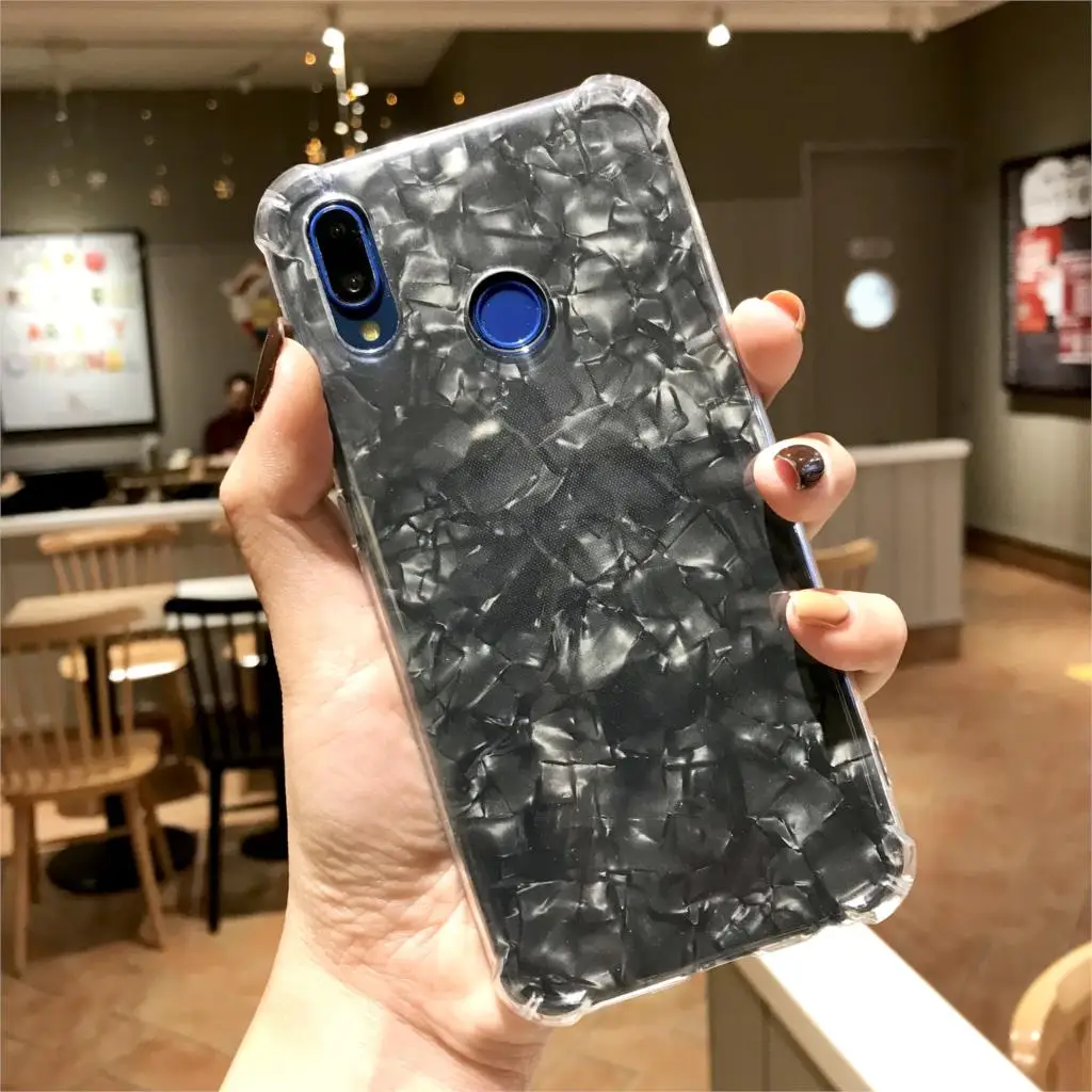 Противоударный мраморный защитный чехол для Huawei Nova 4 3 2 P30 Pro P20 Lite P10 силиконовый