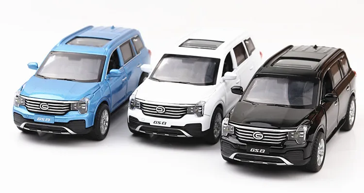 1:32 Diecasts& игрушечные транспортные средства Trumpchi GS8 модель автомобиля со звуком и светильник коллекция автомобиля игрушки для мальчика Детский подарок brinquedos