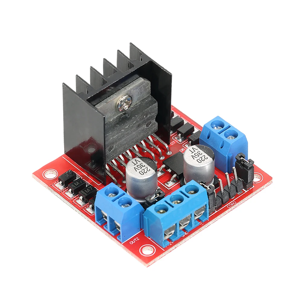 1 шт./5 шт. двойной H Мост DC шаговый двигатель привод плата контроллера Модуль L298N для Arduino шаговый двигатель умный автомобиль робот