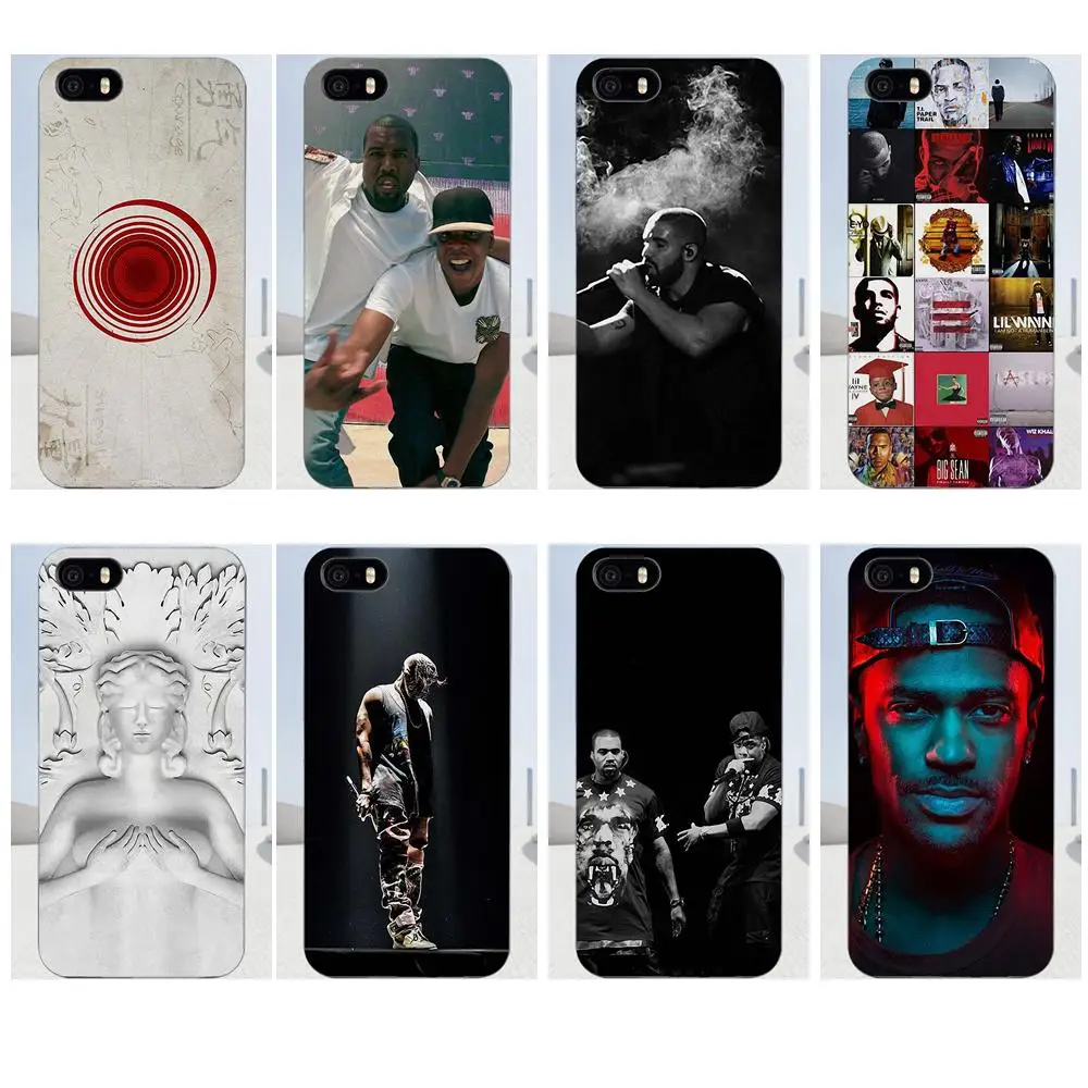 TPU Case Capa Cover Jay Z Kanye West Watch The Throne For