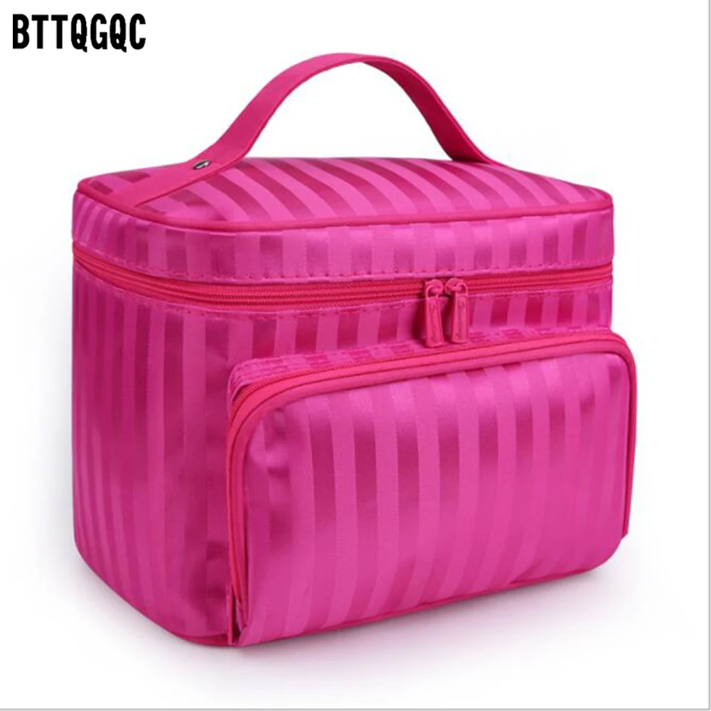 

BTTQGQC 2018 New Ladies Cosmetic Makeup Bags Organizer Folding Travel Toiletry Bag Large Capacity Storage Beauty Bag 002#