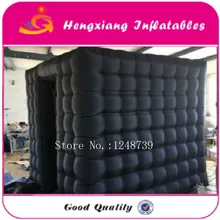 Горячая надувные, со светодиодами фотостудка/Настройка надувной фотобудка палатка