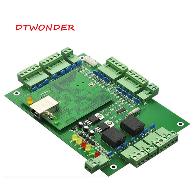 

DTWONDER Access Control Board rfid Wiegand Controller TCP IP RJ45 And App Control Panel with Software DT-W