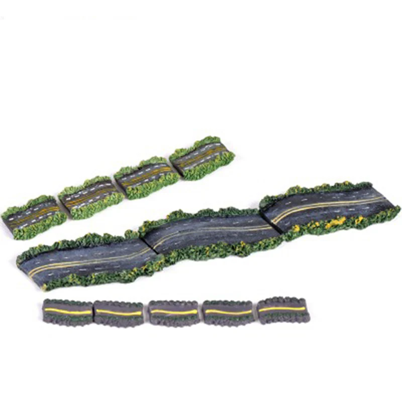 

ZOCDOU 1 Piece Expressway Freeway Super Highway Road Path Journey Zakka Model Statue Figurine Crafts Figure Ornament Miniatures