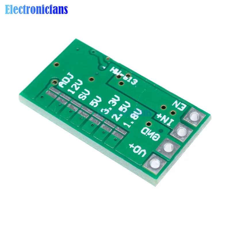 5 шт. мини DC-DC 12-24 В до 5 В пост 3A Шаг вниз Питание модуль Напряжение понижающий преобразователь Регулируемый 97.5% 1,8 V 2,5 V 3,3 V 5V 9V 12V