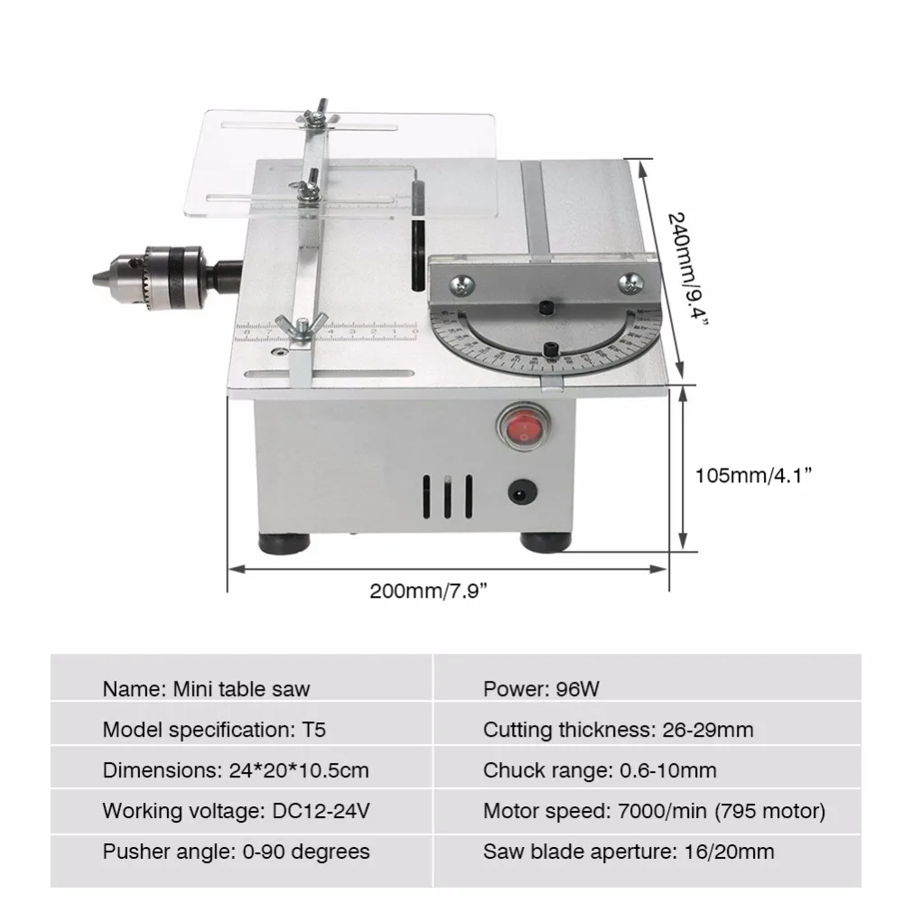 Portable Table Saw High Precision 7000RPM Metal/Acrylic Cutting Polish Machine DIY Precision Carpentry Chainsaw 110V US Plug Portable Table Saw High Precision 7000RPM Metal/Acrylic Cutting Polish Machine DIY Precision Carpentry Chainsaw 110V US Plug