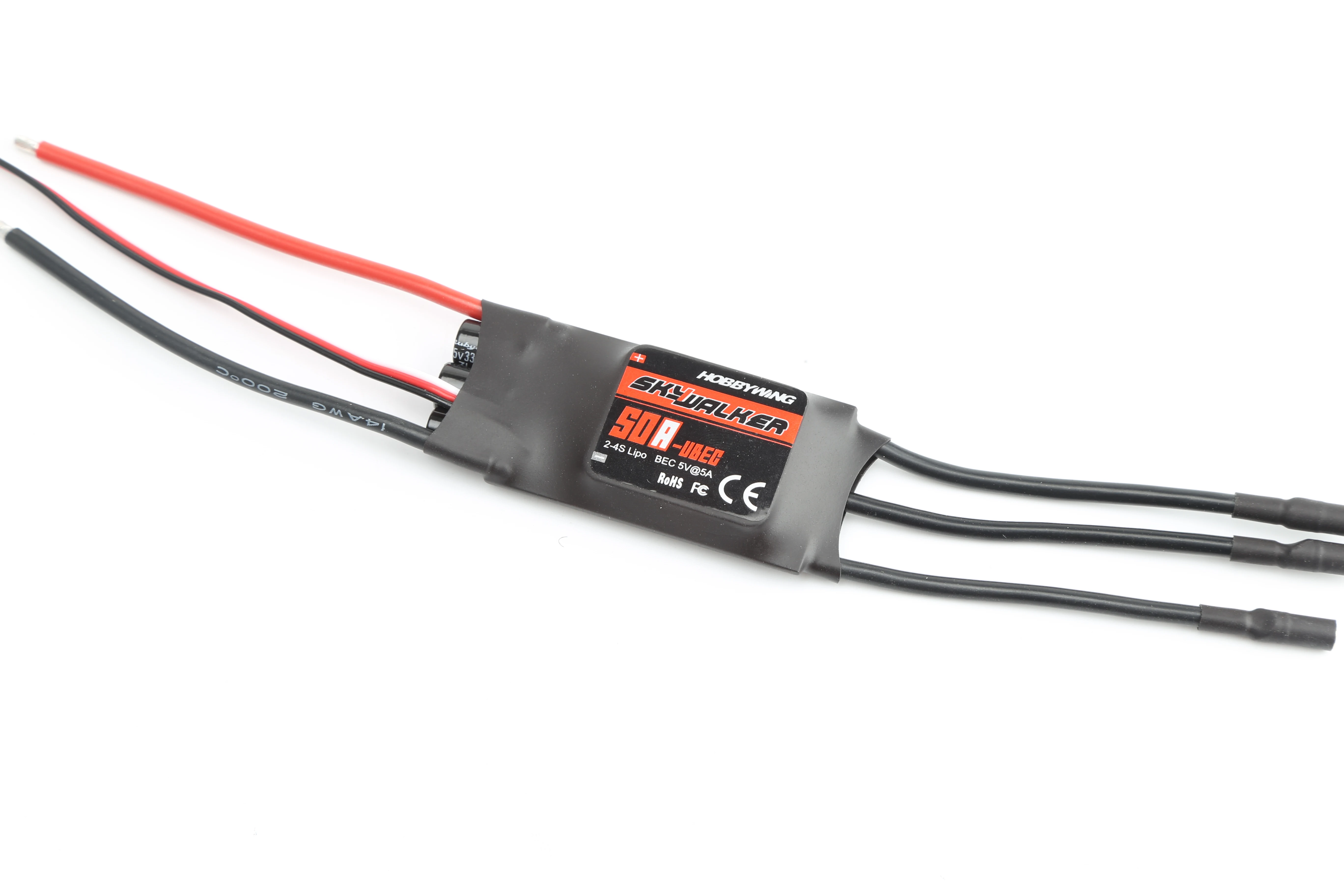 

1pcs 100% Original Hobbywing skywalker 50A(2-4s) brushless ESC for RC Multicopters Helicopters Quadcopter Airplanes