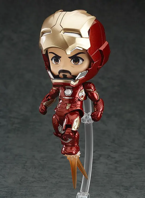 Мстители аниме Marvel Nendoroid 545 Marvel Железный человек супер герой Железный человек 10 см фигурка игрушки