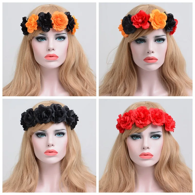 1 Pc Women Funny Headwears Girls Flowers Hairbands Headbands Cute