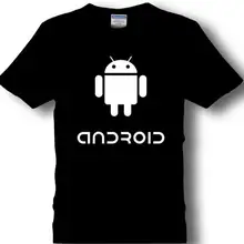 Android Second New Summer Leisure Male High Quality Cotton Knit Short Sleeved Men’s T-shirt Streetwear Funny Swag Men’s T Shirts