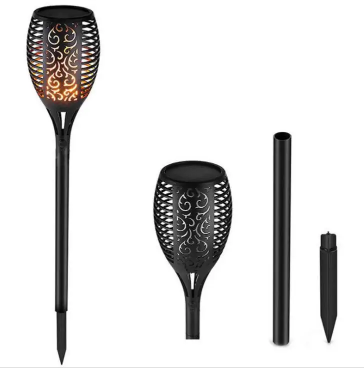 HobbyLane светодиодный светильник на солнечной батарее с мерцающим газоном, лампа Zaklamp, лампа для танцев с пламенем, водостойкая лампа для наружной отделки Tuin Landschap