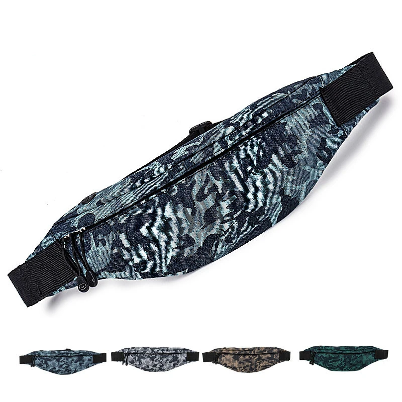 PACGOTH Unisex Waist Packs Cell Phone Holders Waterproof Denim