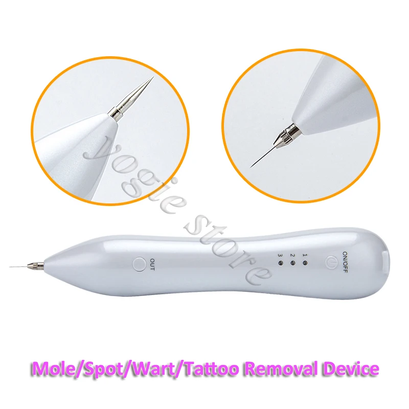 Tattoo Removal Machine Laser Mole Remover Wart Tag Spot Freckle Removal Skin Care Tool Salon Home Beauty Equipment Rechargeable