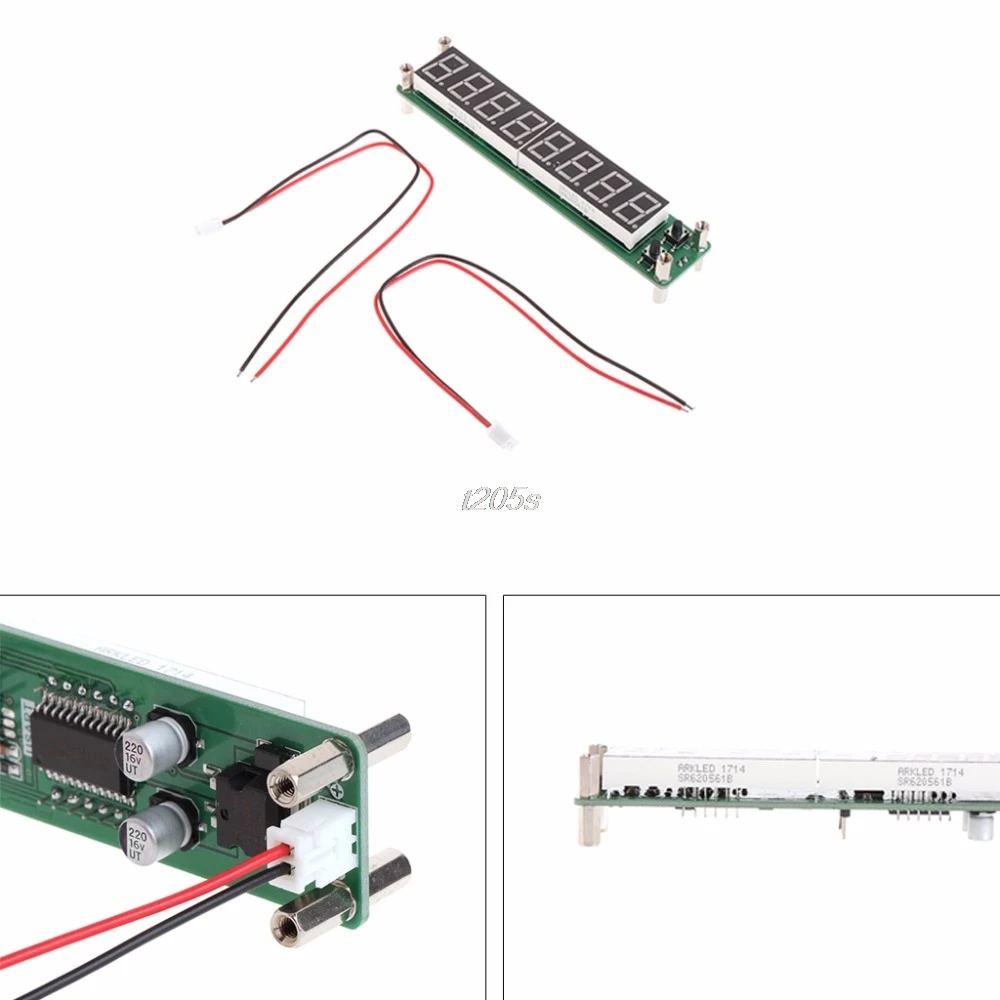 0,1-60 МГц 20 МГц-2,4 GHz RF 8-значный светодиодный Сингал счетчик частоты метров частотомер тестер инструмент T12 Прямая поставка