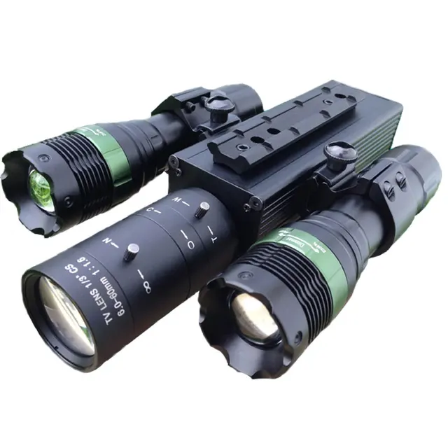 Cheap New hunting night vision riflescope monocular 1600 mega pixel with camera HD high 4.3in LCD screen dark night vision device