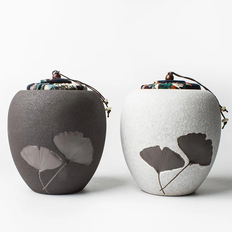 Япония-стиль емкость для хранения чая керамическая грубая керамика декоративное перо коробка уплотнение Caddy кофейные бобы резервуары банк... Япония-стиль емкость для хранения чая керамическая грубая керамика декоративное перо коробка уплотнение Caddy кофейные бобы резервуары банк...