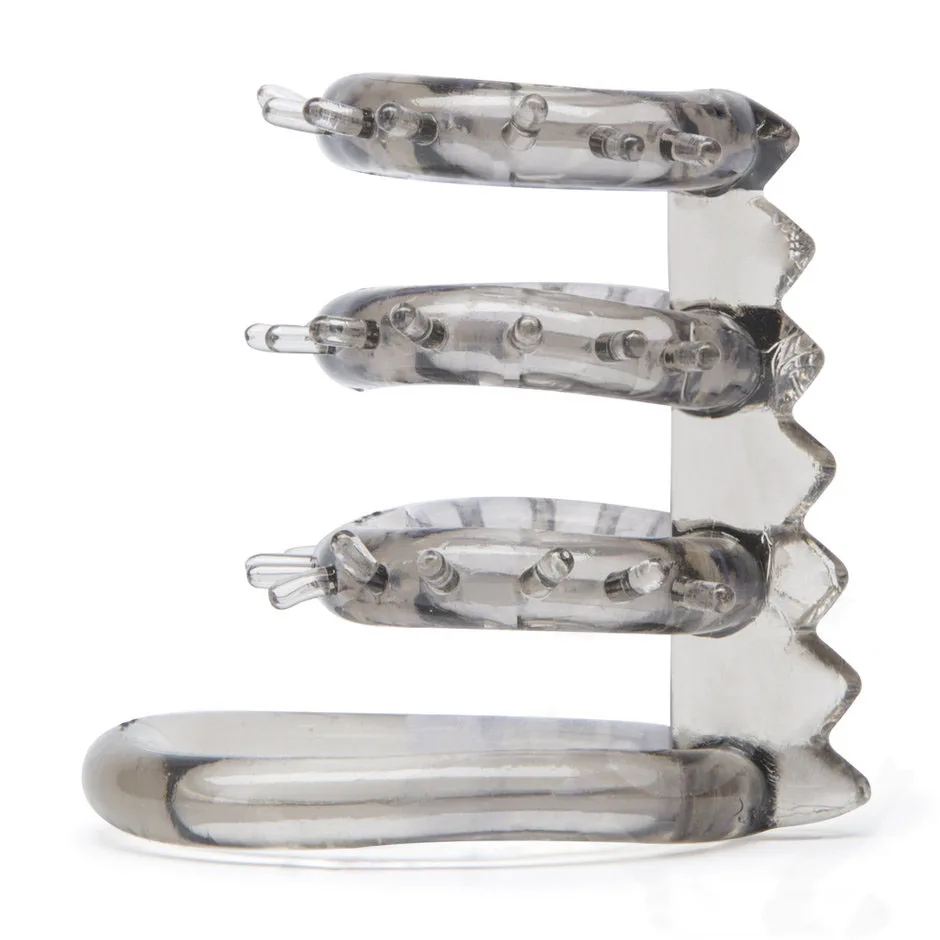 HC077cock ring chastity delay penis ring Cage (1)