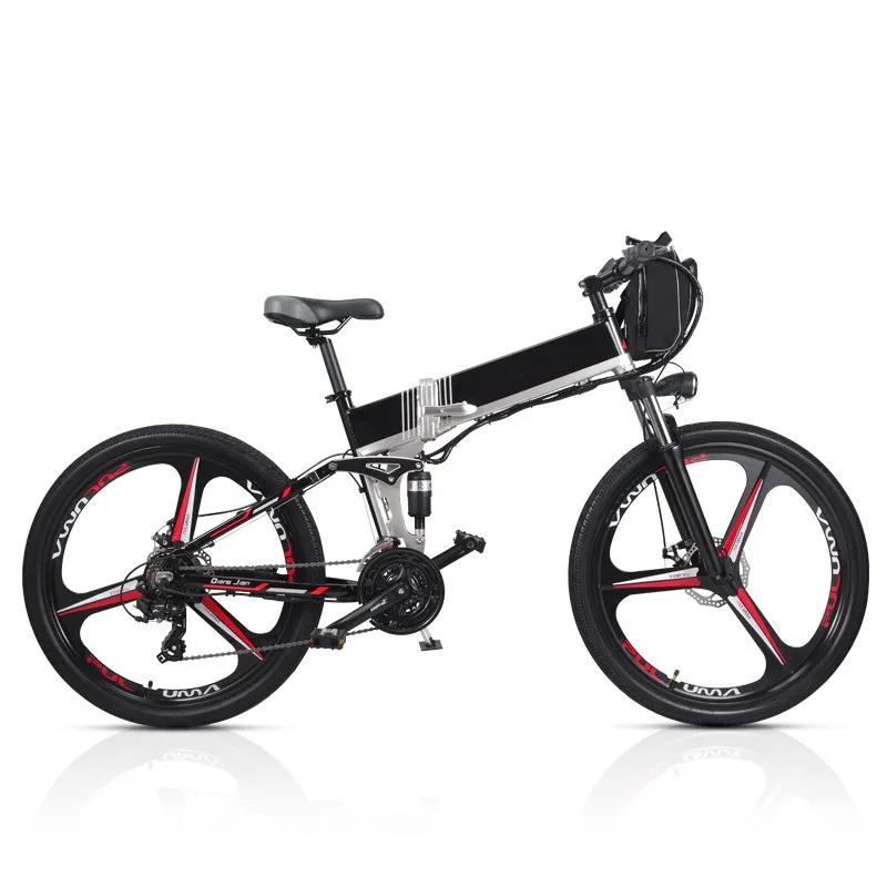 Excellent New Arrival Double Lg Battery 100-150km Long Range Electric Bike Mountain Style Full Suspension E Bike 18