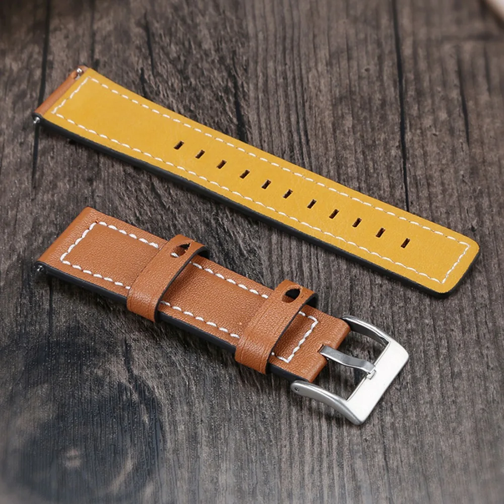 Ремешок кожаный для Xiaomi Huami Amazfit Bip BIT PACE Lite Youth спортивный сменный Браслет смарт