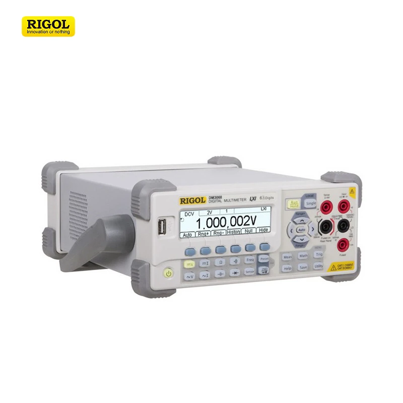 Цифровой мультиметр Rigol DM3068 6 1/2 цифр двойной дисплей 0.0035% 1000 В ~ 10K|digital multimeter|rigol