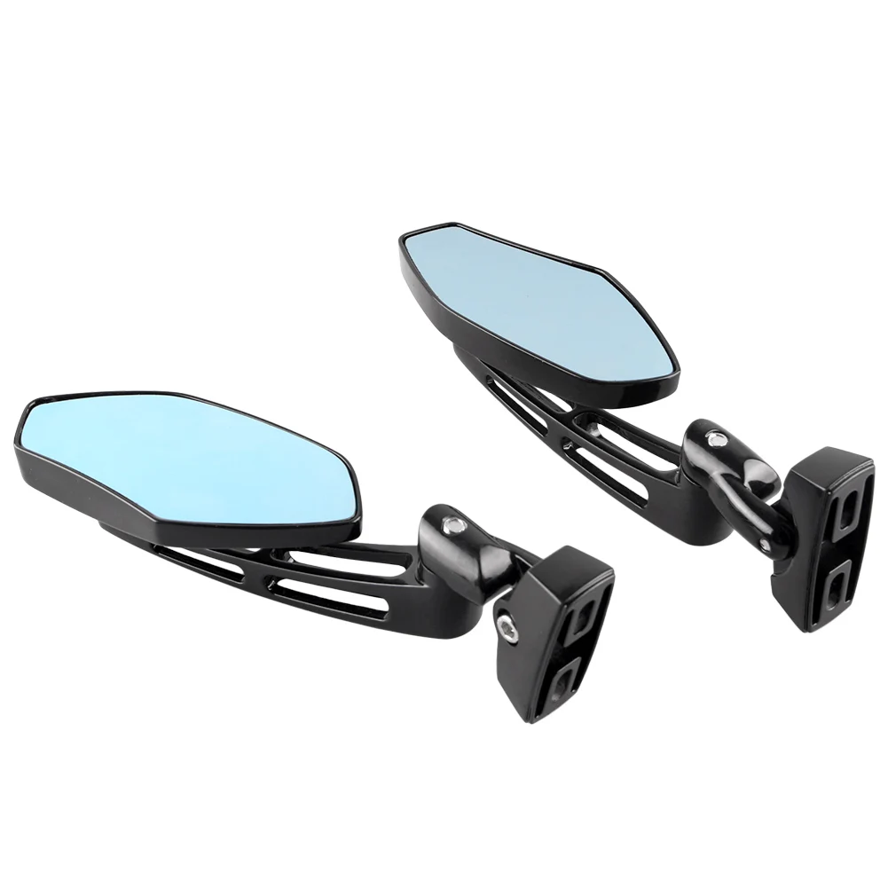 Rear View Side Rearview Wing Mirrors Set Universal For Honda Kawasaki /Suzuki /Yamaha /Ducati Etc Models All Spprt Bikes Pair