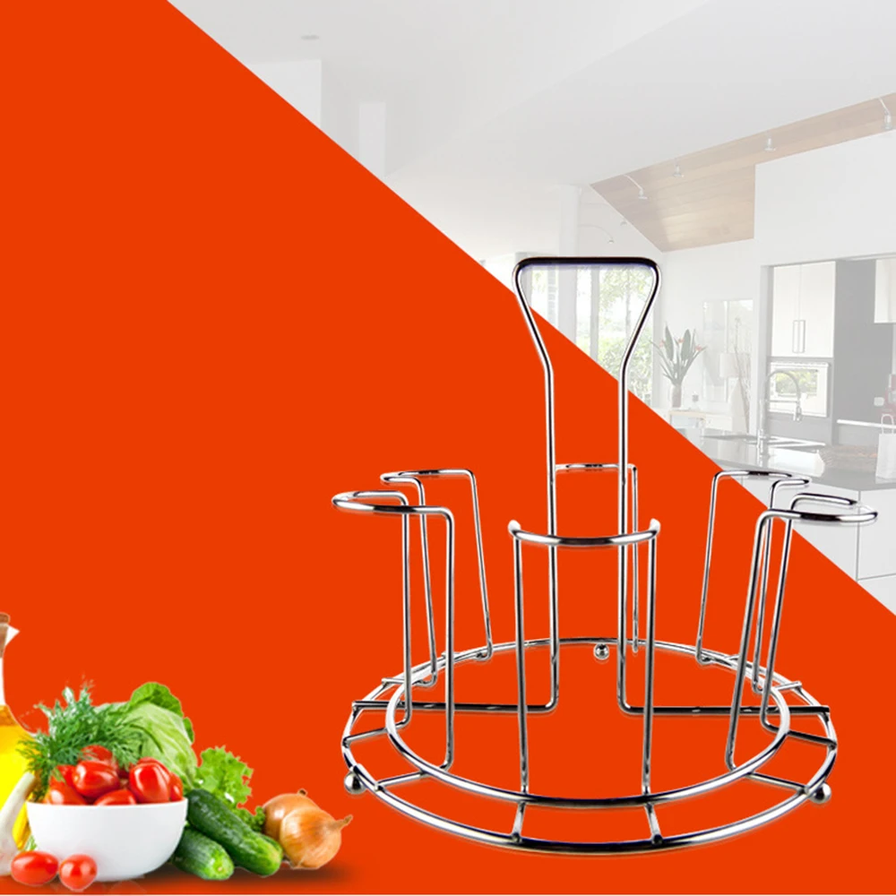 New 1Pcs Bar Metal Glass Cup Storage Rack For Water Mug Draining Drying Organizer Drain Holder Stand Useful Home Kitchen Supply New 1Pcs Bar Metal Glass Cup Storage Rack For Water Mug Draining Drying Organizer Drain Holder Stand Useful Home Kitchen Supply