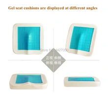 Free shipping Advanced Comfort Gel / Memory Cotton Wheelchair Cushion