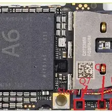 10 компл./лот = 40 шт., Q7+ Q3+ U3 Главная Кнопка ic+ DZ101_RF SIM чип управления ic для iPhone 5 5G логическая плата запасные части для ремонта