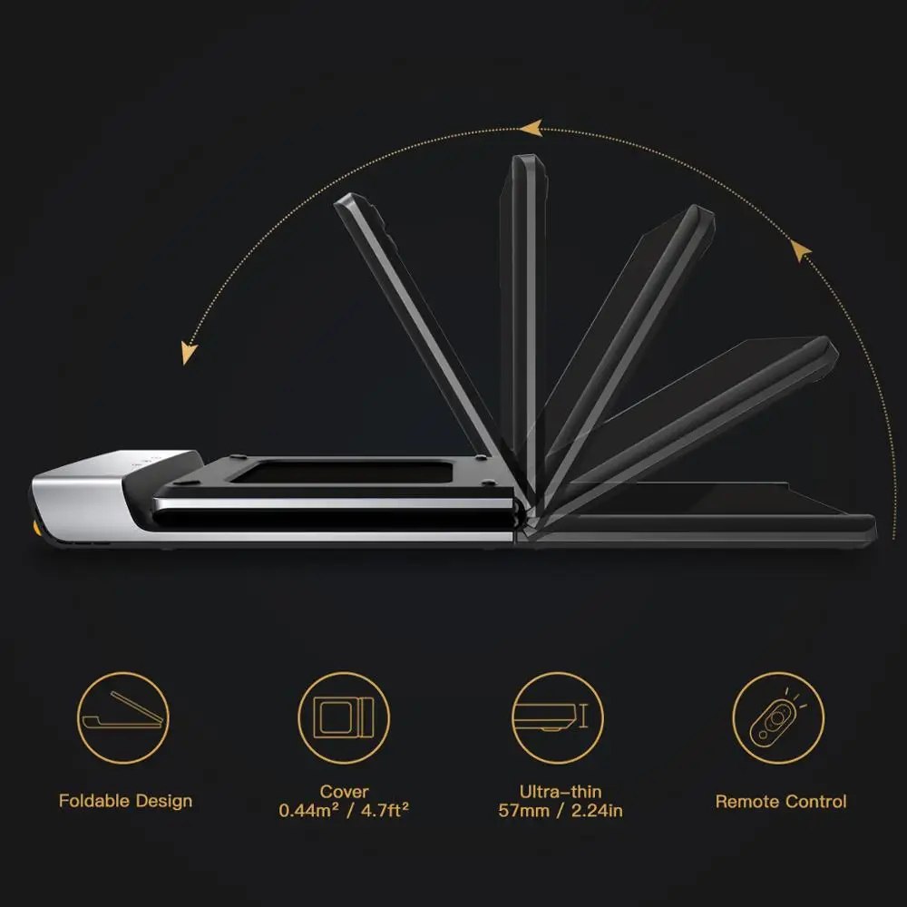 WalkingPad A1 Track Foldable Smart Electric Space Walk Machine Light Sport Treadmill Aerobic exercise Train Home Workout Runway