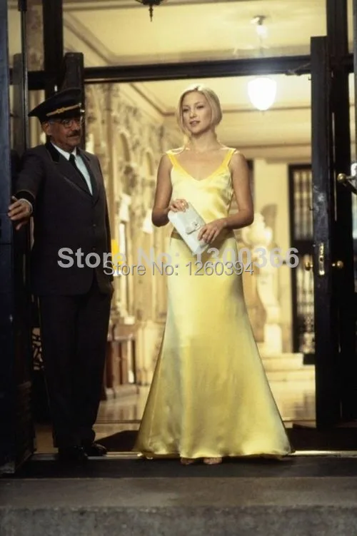 kate hudson yellow dress