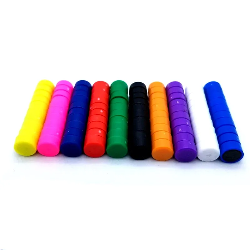 

20PCS Color magnet 10 * 5mm magnet 10x5 whiteboard magnet refrigerator paste refrigerator magnet bracket home decoration