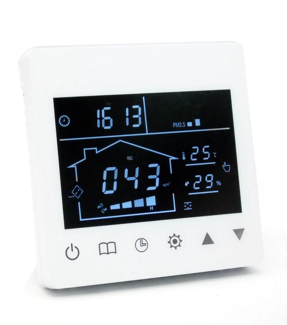 Pm2.5 air quality detector laser sensor Control with Three-speed ventilator Pm2.5 air quality detector laser sensor Control with Three-speed ventilator