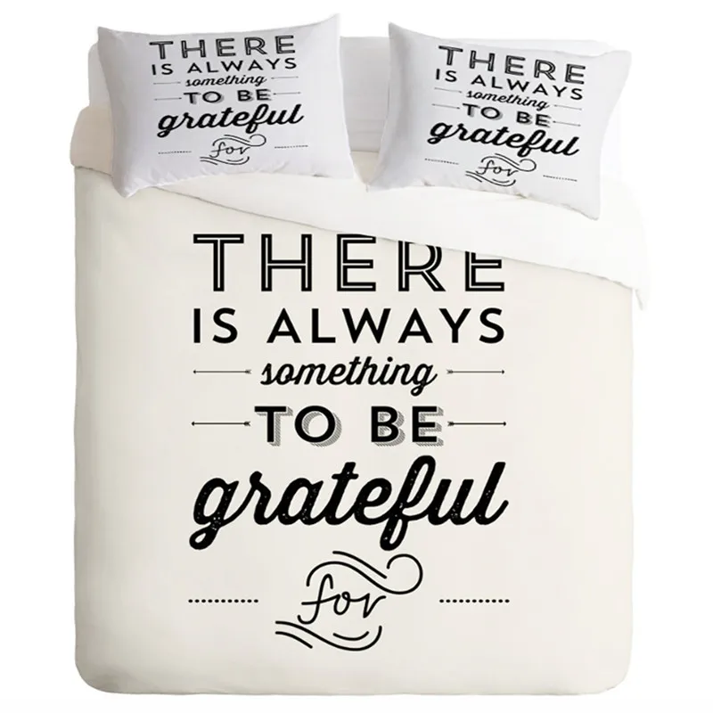 

Home Decor comforter bedding sets letter printing bedding set European style Duvet Cover set Pillowcase double&individual size