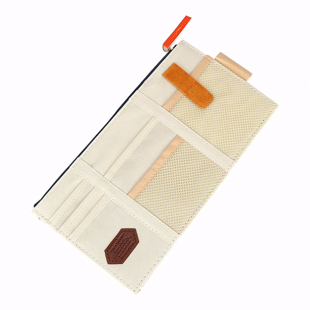 YOSOLO IC Card CD Clip Parking Card Holder Organizer Car-styling Auto Stowing Tidying Sunshade Cover Sun Visor Storage Pouch YOSOLO IC Card CD Clip Parking Card Holder Organizer Car-styling Auto Stowing Tidying Sunshade Cover Sun Visor Storage Pouch
