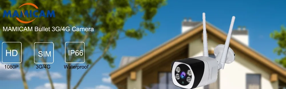Full HD 1080P Bullet IP камера беспроводная GSM 3g 4G SIM карта наружная Водонепроницаемая cctv камера ИК ночного видения P2P Облачное хранилище