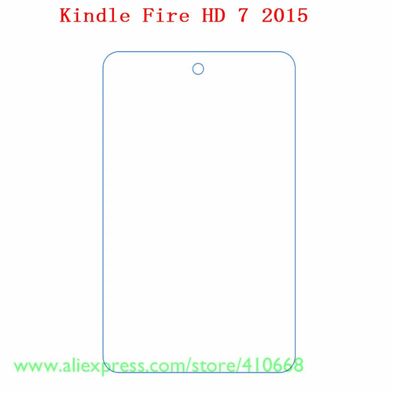 

Clear Screen Protector Film Anti-Fingerprint Soft Protective Film For Amazon Kindle Fire HD 7 2015 7 inch tablet