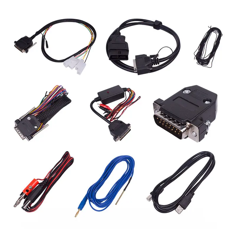 Без Токена комплект для настройки Red KESS V5.017 v2.47 V2 5 017 без KTAG V7.020 OBD2 Manager|Кабели и
