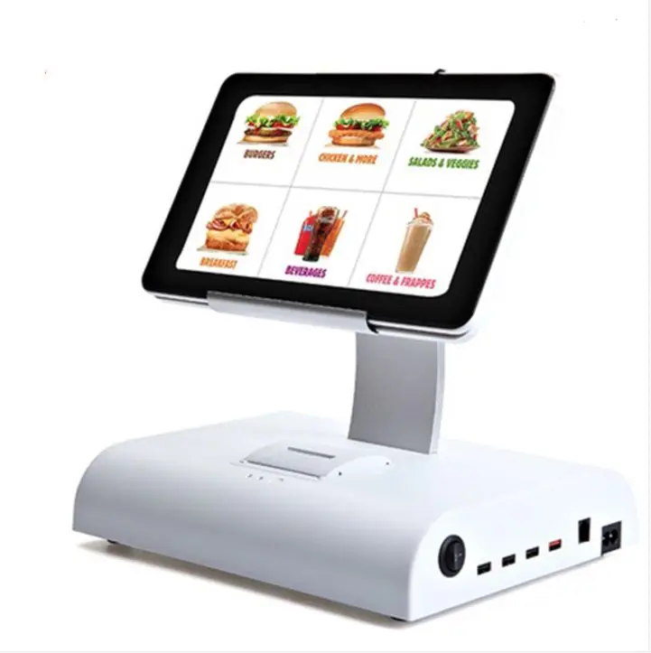 

10 inch Android Touch Pos Machine with Red Color Thermal pos system