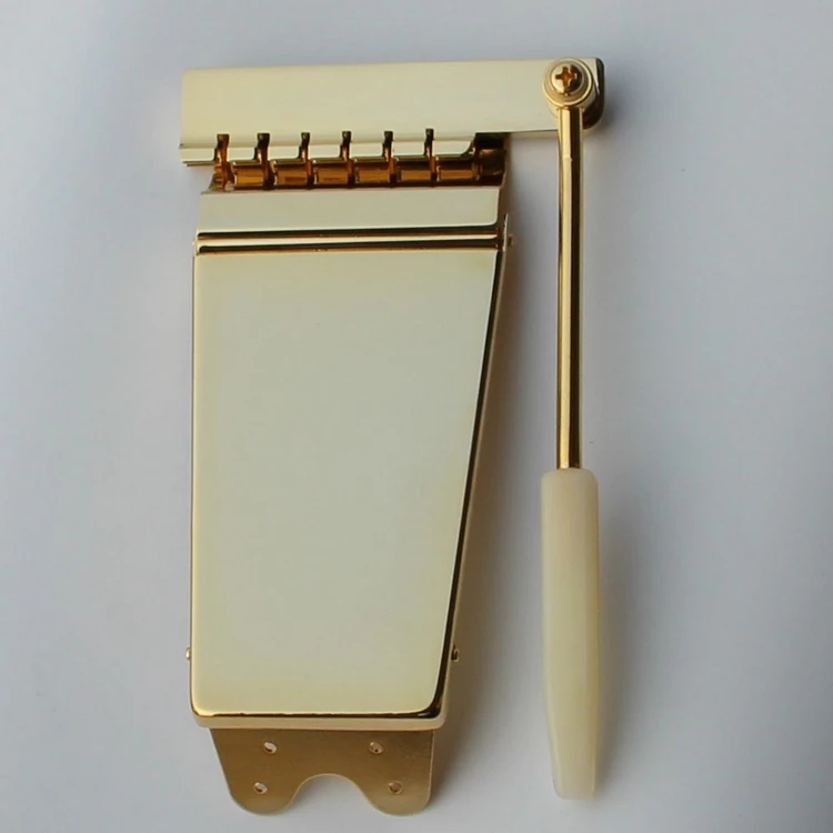 

New Style Bridge Vintage style vibrato tremolo A Set Electric Guitar Bridge Long Verson Maestro Vibrola Vibrato Tremolo Guitar A