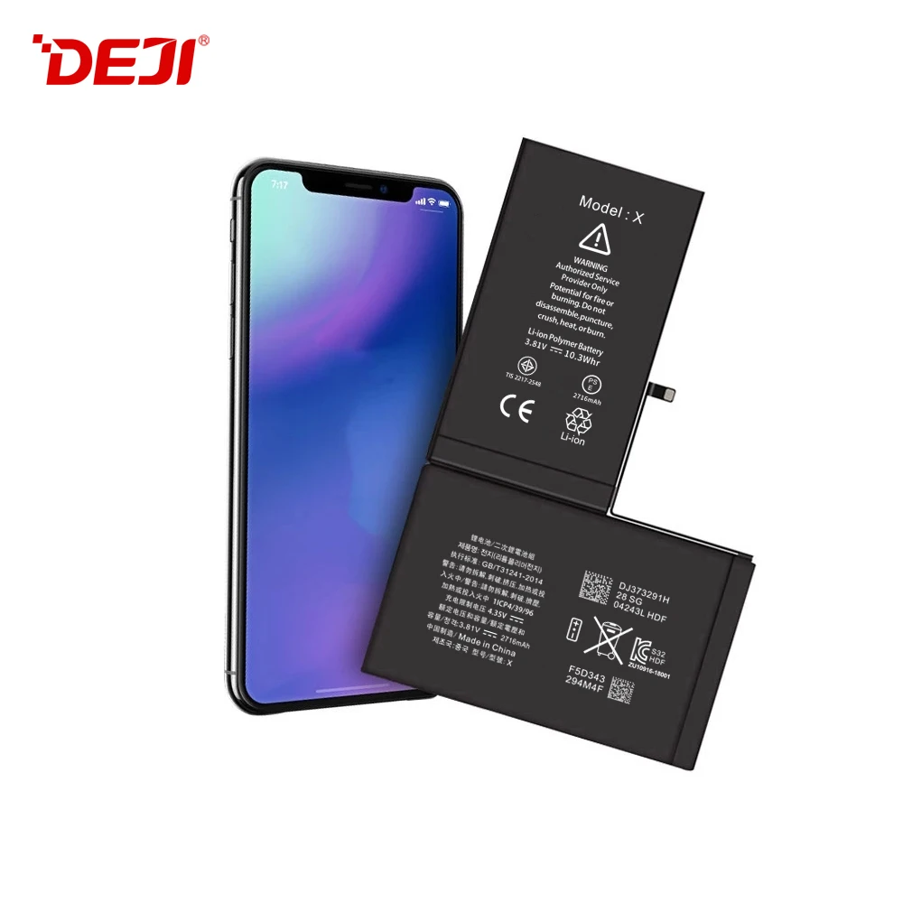 DEJI для iphone X батарея Замена 8P внутренний 5S se 8 батарея реальная емкость