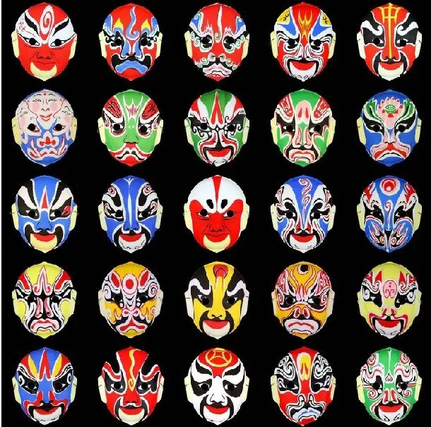 Free shipping ,Chinese style mask ,Peking Opera masks ,make up face