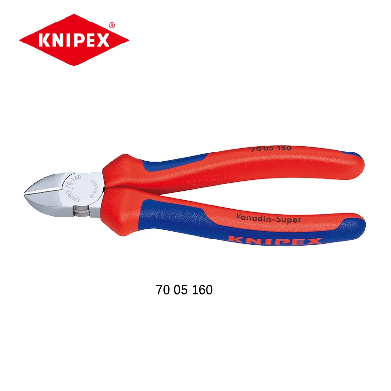 KNIPEX KENIPACK немецкий импортный инструмент универсальные хромированные диагональные плоскогубцы резак 7005160 Специальная цена