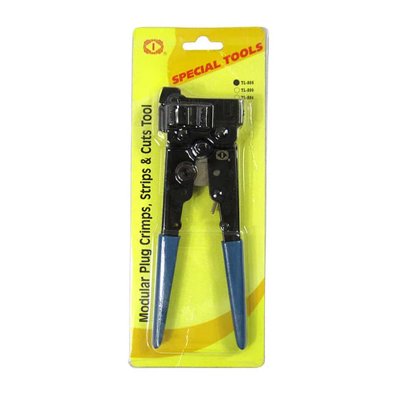 

Carbon Steel 8P8C/RJ45 Network Crimping Tools AMP Crimping pliers TL-808