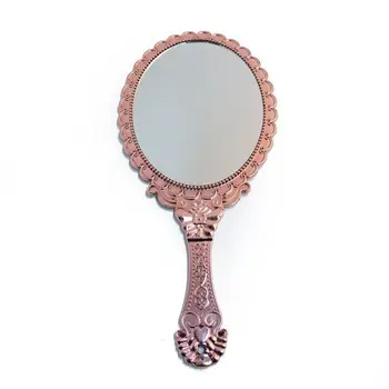 

Hand Mirror VANTAS Vintage Antique Style Beauty Cosmetic Makeup Vanity Hand Held Mirror Large Size VK19622