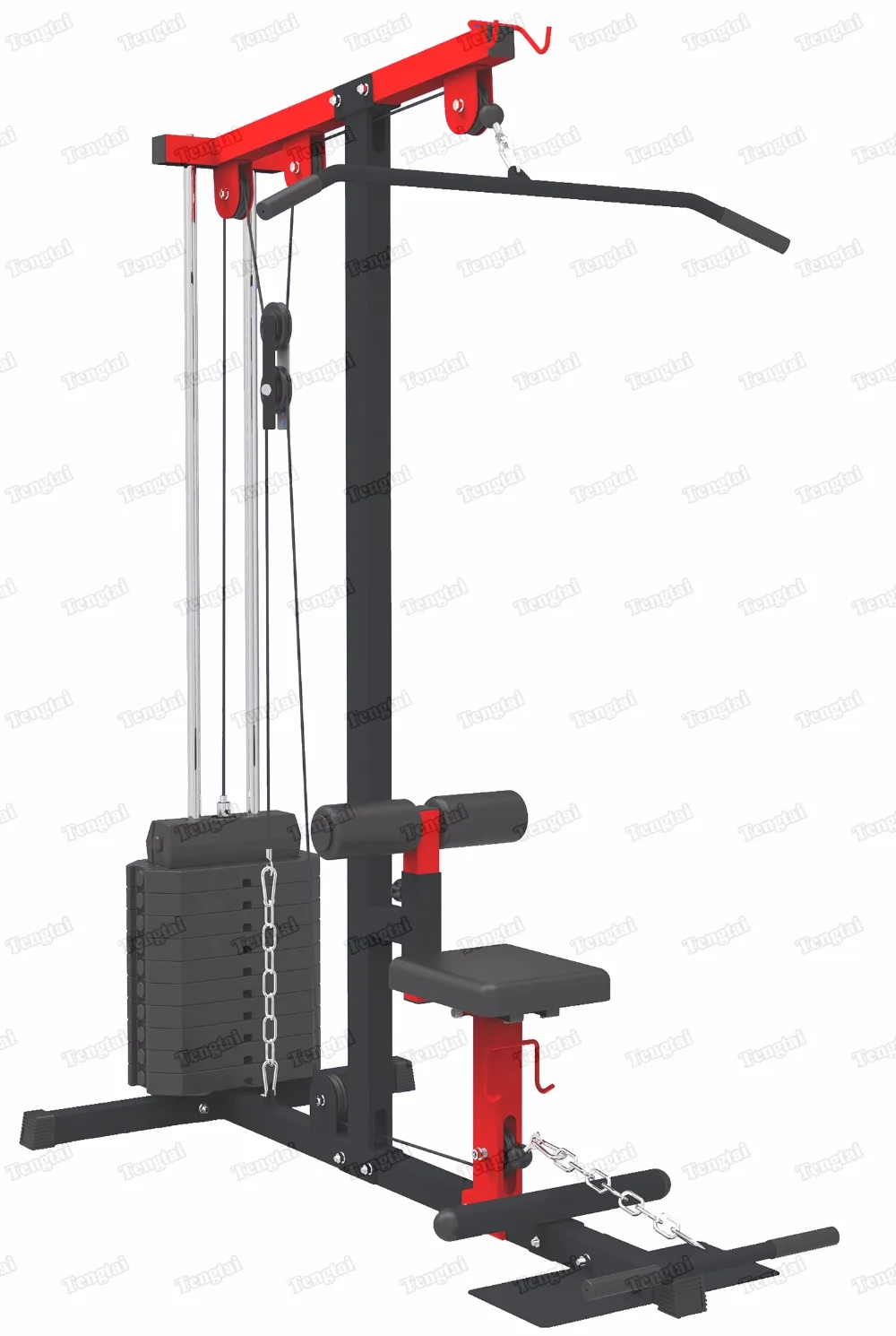 Home gym equipment TH053 with weight stack body building equipment in