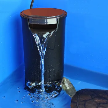 

110v 220v TOP Built-in low water fish tank turtle tank external hang on filter quiet silence replace filter cotton